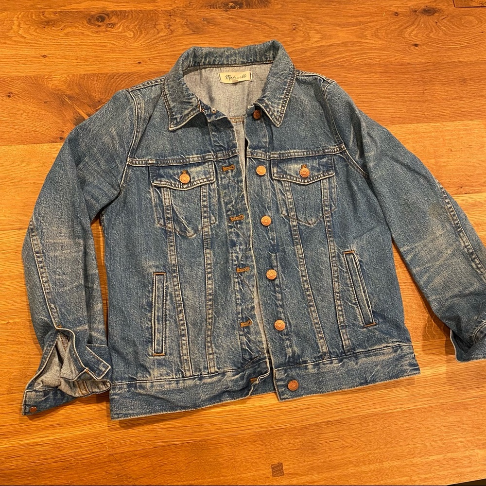 Women’s Madewell Jean Jacket Medium